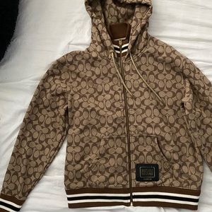 Jennifer Lopez x coach addition zip up jacket
